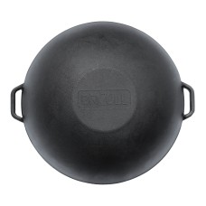 Чугунная сковорода WOK Brizoll 8 л
