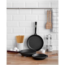 Чугунная сковорода Brizoll Optima-Black 260 х 40 мм