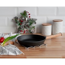 Чугунная сковорода Brizoll Optimа 260 х 40 мм