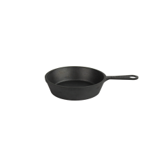 Сковорода чугунная порционная с ручкой с круглой подставкой Brizoll 120 х 30 мм