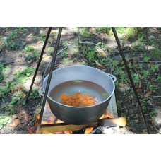 Казан алюминиевый Brizoll с дужкой и крышкой 4 л