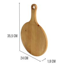 Доска для нарезки c ручкой Brizoll TOSCANA 24 см