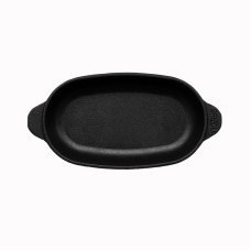 Сковорода чугунная овальная Brizoll 180 х 100 х 25 мм