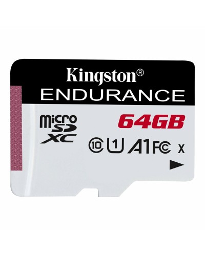 microSDXC (UHS-1 U1) Kingston Endurance 64Gb class 10 А1 (R95MB/s, W30MB/s) (SDCE/64GB)