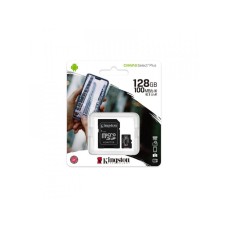 microSDXC (UHS-1) Kingston Canvas Select Plus 128Gb class 10 А1 (R-100MB/s) (adapter SD) (SDCS2/128GB)