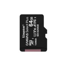 microSDXC (UHS-1) Kingston Canvas Select Plus 64Gb class 10 А1 (R-100MB/s) (SDCS2/64GBSP)