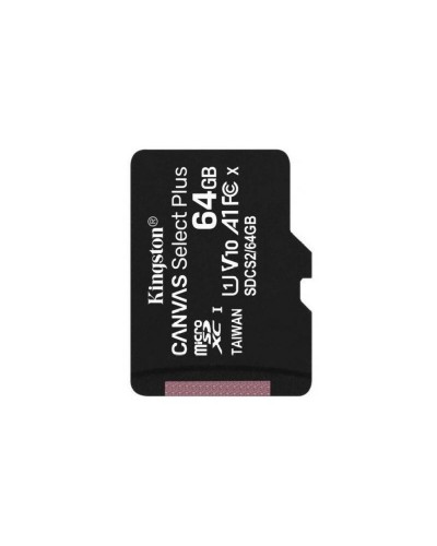 microSDXC (UHS-1) Kingston Canvas Select Plus 64Gb class 10 А1 (R-100MB/s) (SDCS2/64GBSP)