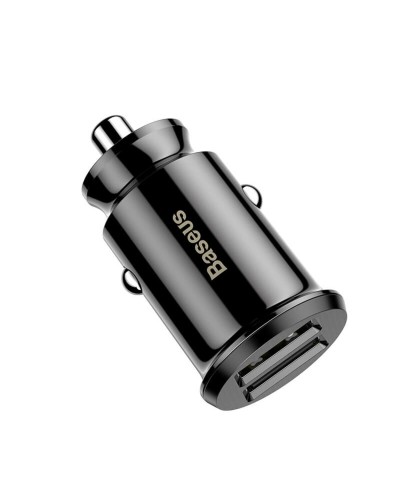 Автомобільний зарядний пристрій Baseus Grain Car Charger 3.1A Black (CCALL-ML01)