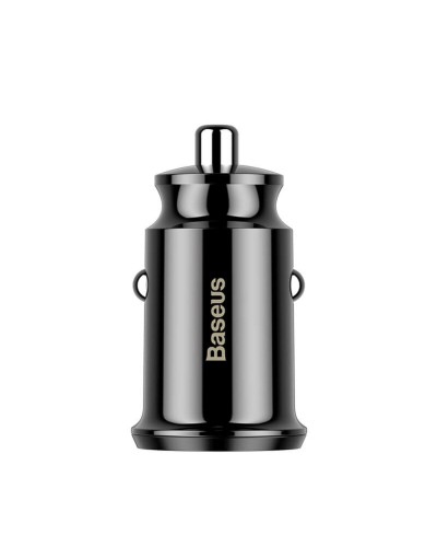 Автомобільний зарядний пристрій Baseus Grain Car Charger 3.1A Black (CCALL-ML01)