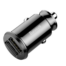 Автомобильное зарядное устройство для Baseus Grain Car Charger 3.1A Black (CCALL-ML01)