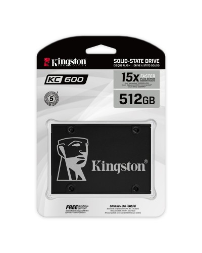 SSD Kingston KC600 512GB 2.5" SATAIII (SKC600/512G)