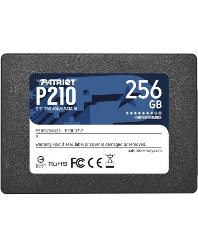 SSD Patriot P210 256GB 2.5" 7mm SATAIII 3D QLC (P210S256G25)