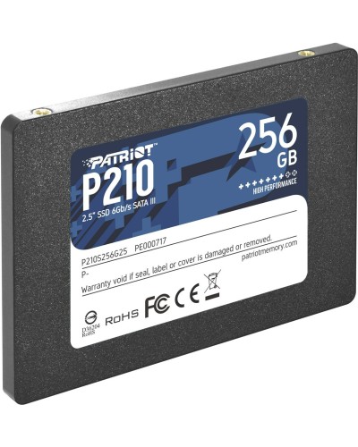 SSD Patriot P210 256GB 2.5" 7mm SATAIII 3D QLC (P210S256G25)