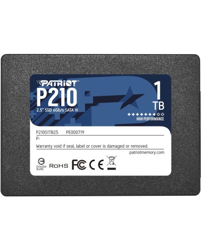 SSD Patriot P210 1TB 2.5" 7mm SATAIII 3D QLC (P210S1TB25)