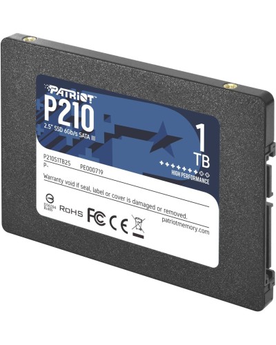 SSD Patriot P210 1TB 2.5" 7mm SATAIII 3D QLC (P210S1TB25)