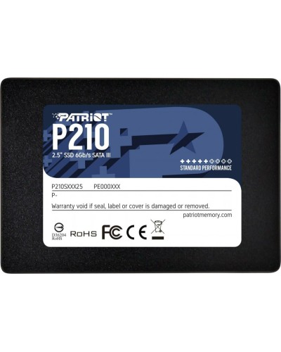 SSD Patriot P210 128GB 2.5" 7mm SATAIII 3D QLC (P210S128G25)