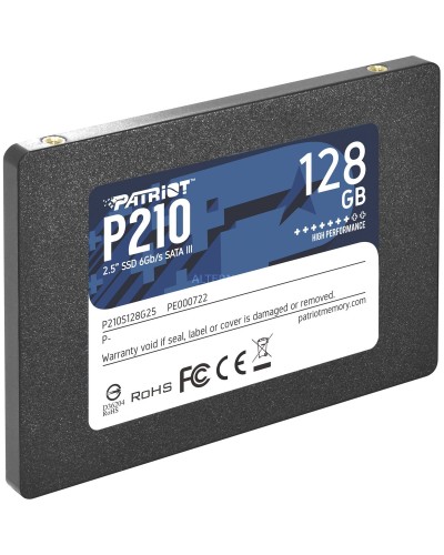 SSD Patriot P210 128GB 2.5" 7mm SATAIII 3D QLC (P210S128G25)