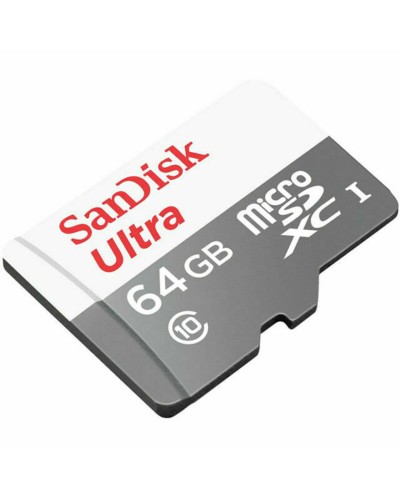 microSDXC (UHS-1) SanDisk Ultra 64Gb class 10 A1 (100Mb/s) (adapter SD) (SDSQUNR-064G-GN3MA)