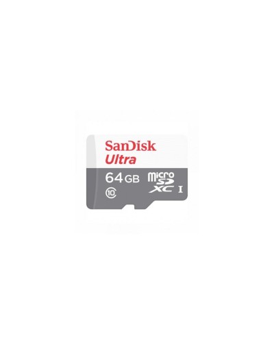 microSDXC (UHS-1) SanDisk Ultra 64Gb class 10 A1 (100Mb/s) (adapter SD) (SDSQUNR-064G-GN3MA)