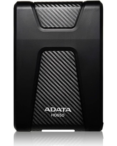 PHD External 2.5'' ADATA USB 3.1 DashDrive Durable HD650 1TB Black (AHD650-1TU31-CBK)