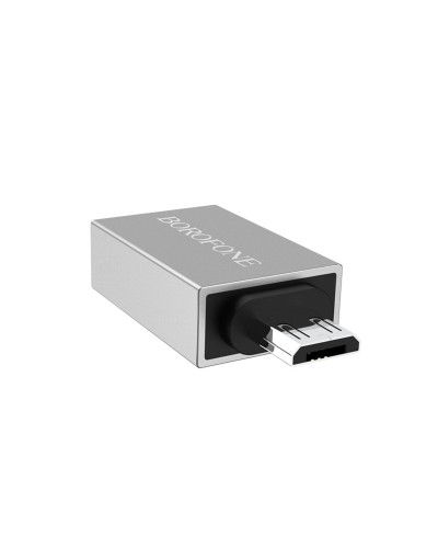 Адаптер BOROFONE BV2 adapter USB-A to Micro-USB, converter, OTG support, USB 3.0 (BV2)