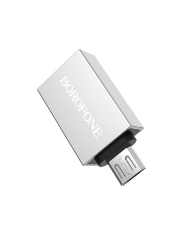 Адаптер BOROFONE BV2 adapter USB-A to Micro-USB, converter, OTG support, USB 3.0 (BV2)