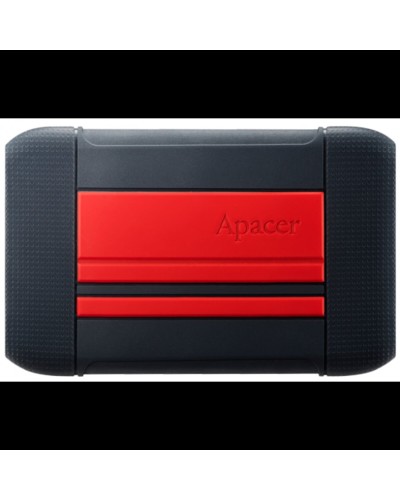 PHD External 2.5'' Apacer USB 3.1 AC633 1TB Red (color box) (AP1TBAC633R-1)