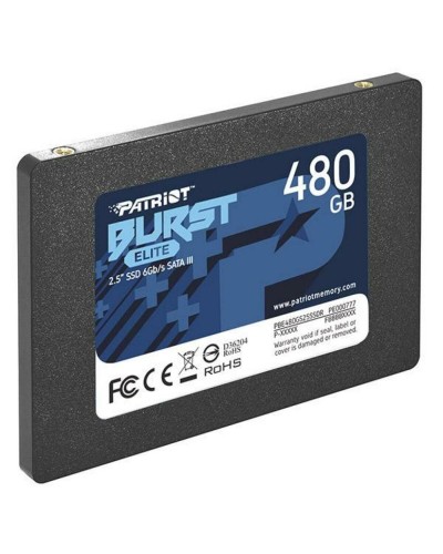 SSD Patriot Burst Elite 480GB 2.5" 7mm SATAIII TLC 3D (PBE480GS25SSDR)