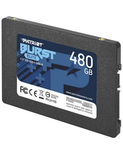 SSD Patriot Burst Elite 480GB 2.5" 7mm SATAIII TLC 3D (PBE480GS25SSDR)