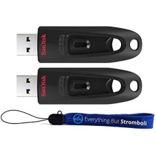 Flash SanDisk USB 3.0 Ultra 256Gb (130Mb/s) Black (SDCZ48-256G-U46)