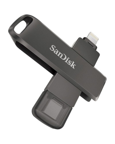 Flash SanDisk USB 3.1 iXpand Luxe 128Gb Type-C/Lightning Apple (SDIX70N-128G-GN6NE)