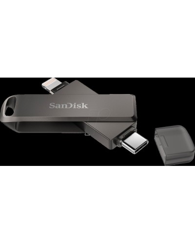 Flash SanDisk USB 3.1 iXpand Luxe 256Gb Type-C/Lightning Apple (SDIX70N-256G-GN6NE)