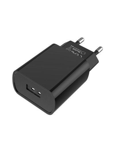 Мережевий зарядний пристрій BOROFONE BA20A Sharp single port charger set(Lightning) 10.5W Black (BA20ALB)