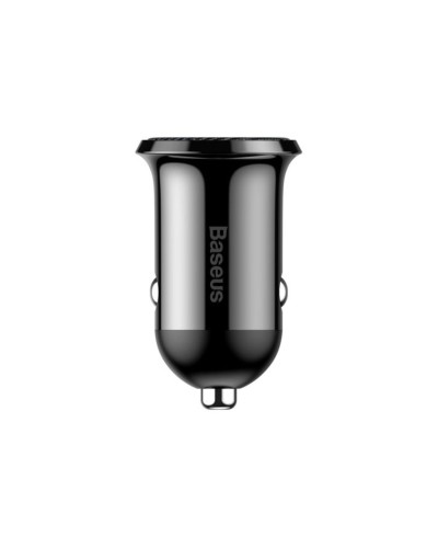 Автомобільний зарядний пристрій Baseus Grain Pro Car Charger (Dual USB 4.8A ) Black (CCALLP-01)