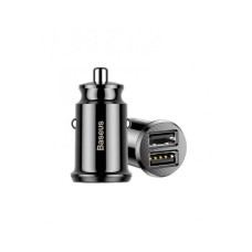 Автомобильное зарядное устройство для Baseus Grain Pro Car Charger (Dual USB 4.8A) Black (CCALLP-01)