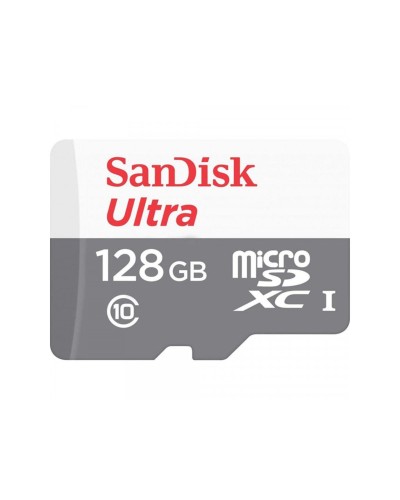 microSDXC (UHS-1) SanDisk Ultra 128Gb class 10 A1 (100Mb/s) (adapter SD) (SDSQUNR-128G-GN3MA)