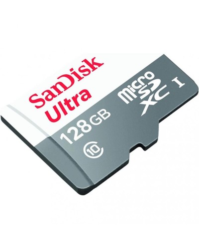 microSDXC (UHS-1) SanDisk Ultra 128Gb class 10 A1 (100Mb/s) (adapter SD) (SDSQUNR-128G-GN3MA)