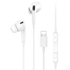 Наушники Usams SJ453 EP-41 Lightning In-ear Earphone 1.2m White (SJ453HS01)