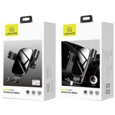 Держатель для мобильного Usams US-ZJ052 Gravity Car Holder Black (ZJ52ZJ01)