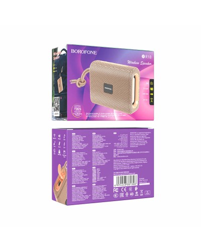 Портативна колонка BOROFONE BR18 Encourage sports BT speaker Pink (BR18P)