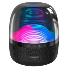 Портативная колонка BOROFONE BP8 Glazed colorful luminous BT speaker Black (BP8B)