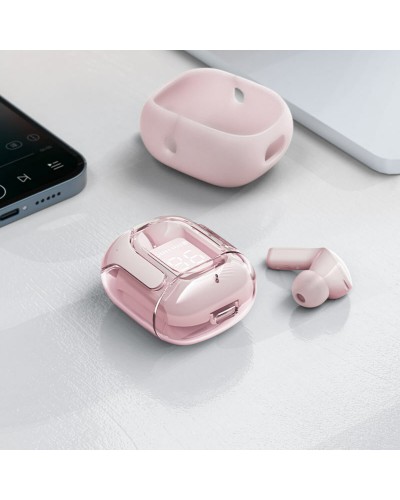 Навушники ACEFAST T6 True wireless stereo headset Pink Lotus (AFT6PL)