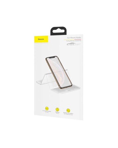 Гелевий коврик тримач Baseus Folding Bracket Antiskid Pad Transparent (SUWNT-02)