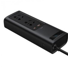 Автомобильный инвертор Baseus In Car Inverter 150W (220V CN/EU) Black (CRNBQ-A01)