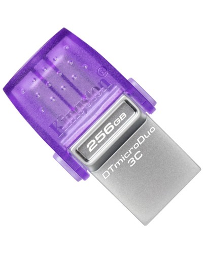 Flash Kingston USB 3.2 DT microDuo 3C 256GB (Type-A/Type-C) (200Mb/s) (DTDUO3CG3/256GB)