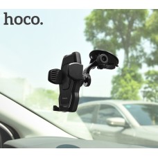 Держатель для мобильного HOCO CA31 cool run suction cup car holder Black (6957531077602)