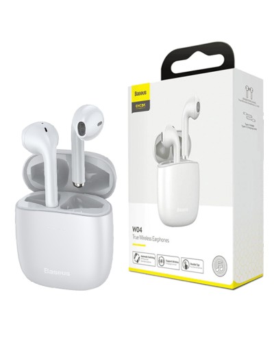 Навушники Baseus Encok True Wireless Earphones W04 White (NGTW030102)