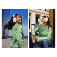 Наушники Baseus Bowie H1 Noise-Cancelling Wireless Headphones Rice White (NGTW230002)