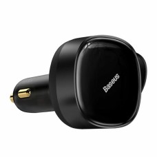 Автомобильное зарядное устройство Baseus Enjoyment Retractable 2-in-1 Car Charger C+L 30W Black (CGTX000001)
