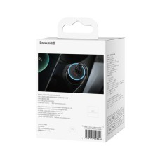 ОЗУ Baseus Golden Contactor Pro Dual Fast Charger Car Charger C+C 40W Dark Gray (CGJP000013)